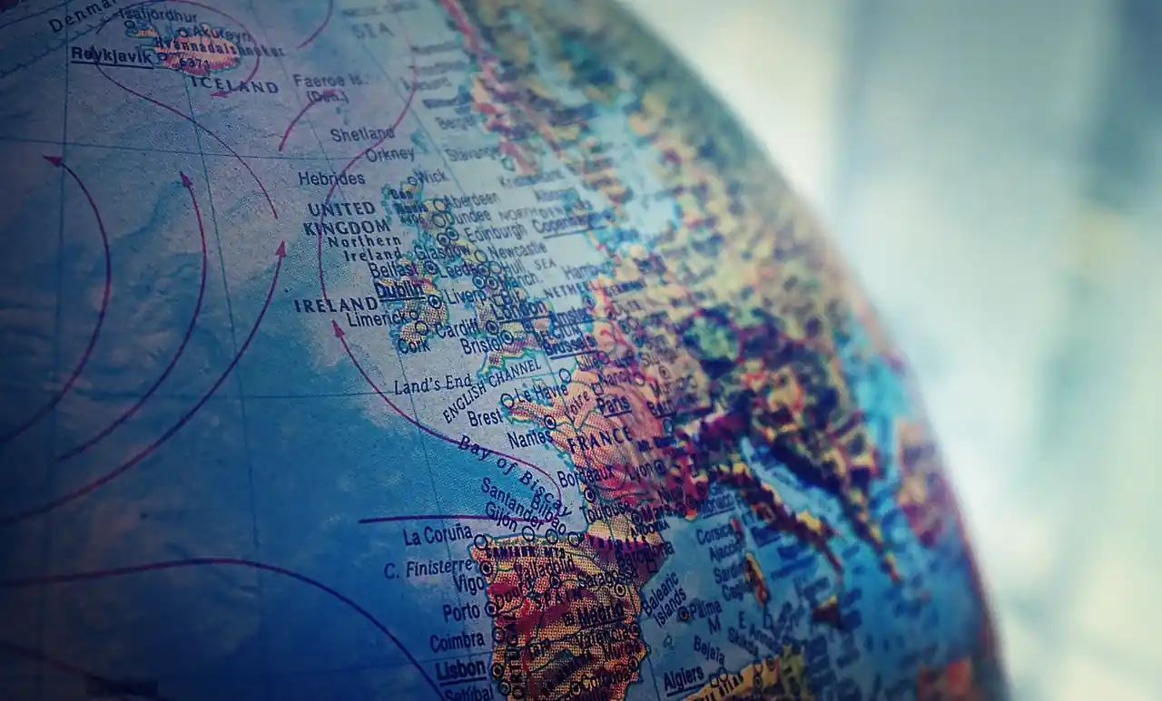World map globe representing global travel expertise